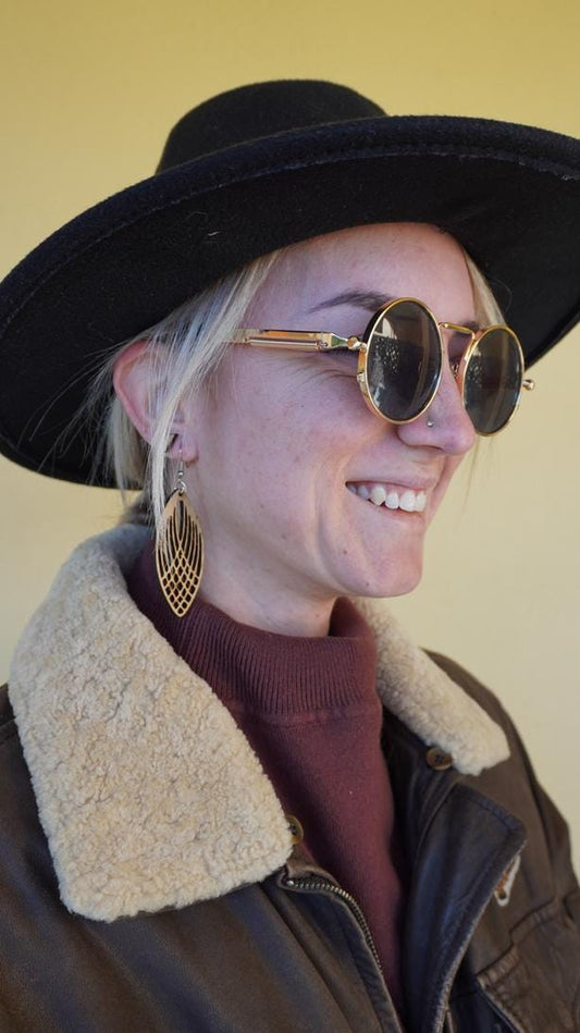 Orecchino pendente Azure - Collezione Zero