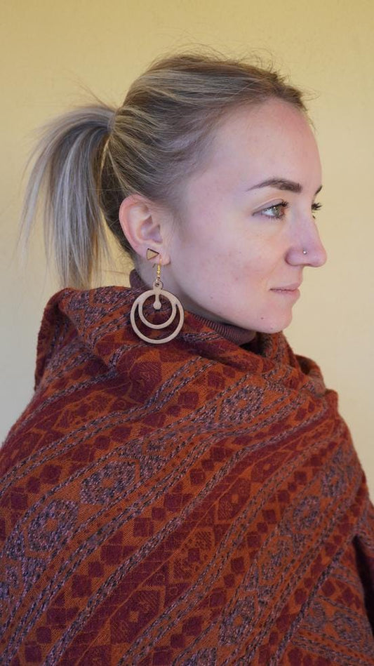 Orecchino pendente Moones - Collezione Zero