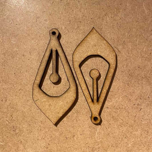 Orecchino pendente Wuh-Wuh - Collezione Zero