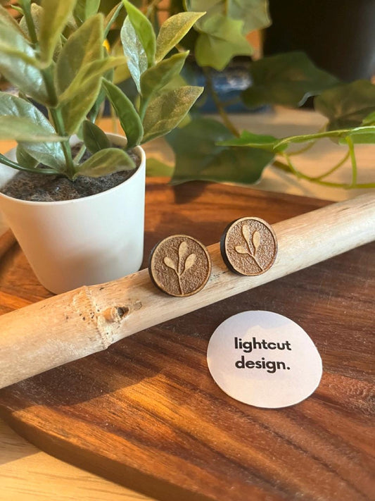 Orecchino a bottone Spring - Collezione Uno