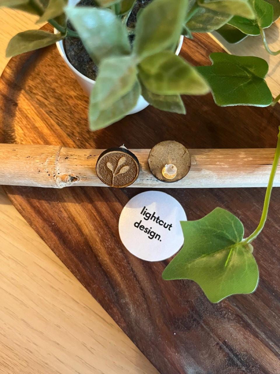 Orecchino a bottone Spring - Collezione Uno