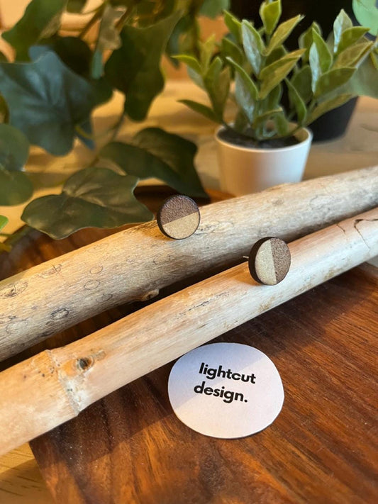 Orecchino a bottone Alf - Collezione Uno