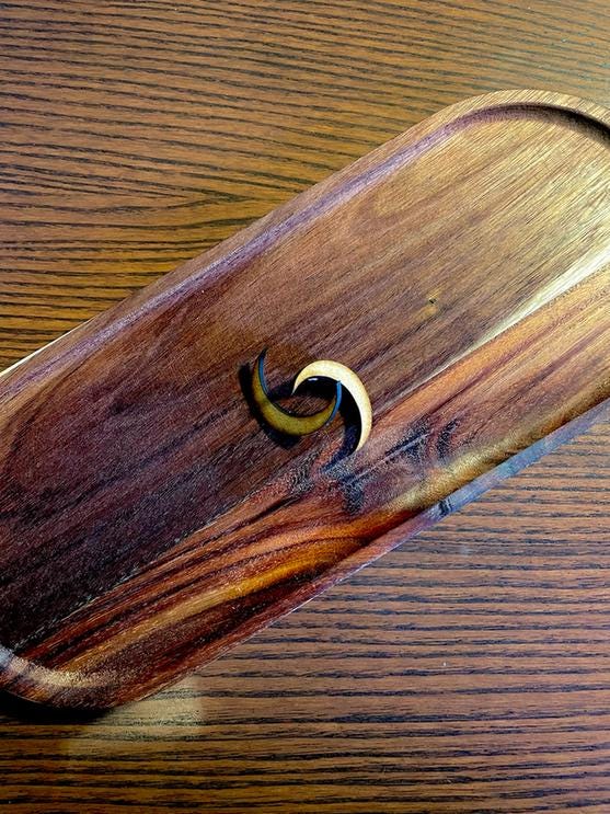 Orecchino a bottone Eclipse - Collezione Phoenix