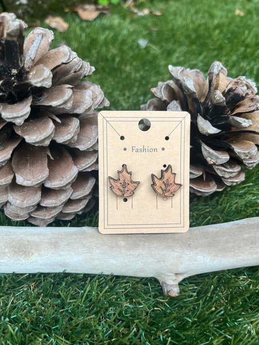 Orecchino Acero Canadese - Passione