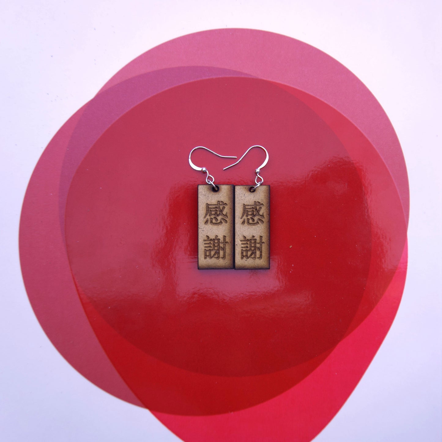 Orecchino pendente Gratitude - Collezione Essenza d'Oriente