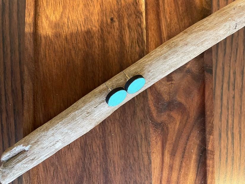 Orecchino a bottone Hoop - Collezione Phoenix