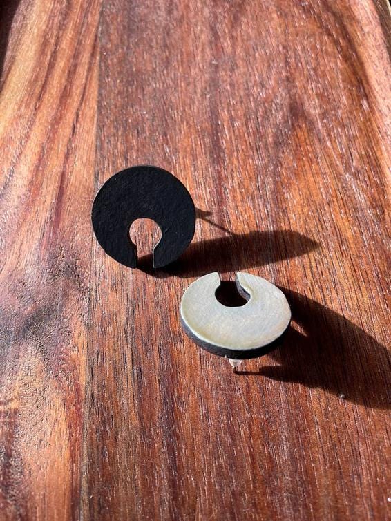 Orecchino a bottone Magnet - Collezione Phoenix