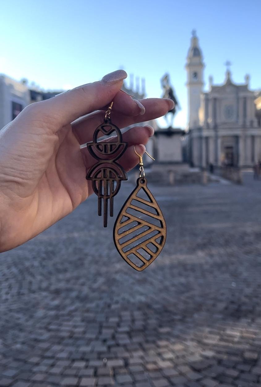 Orecchino pendente Duke - Collezione Zero